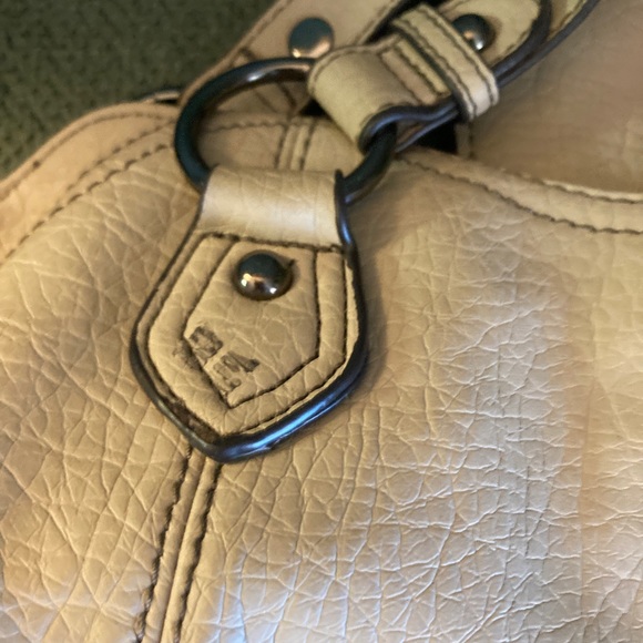 Plum Purse Vintage off white color - Picture 3 of 10